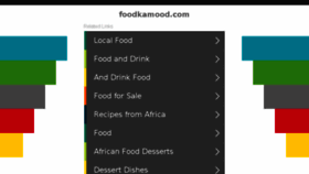What Foodkamood.com website looked like in 2017 (6 years ago)