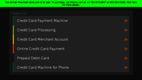 What Freecredit-cards.com website looked like in 2017 (6 years ago)