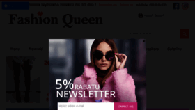 What Fashion-queen.pl website looked like in 2017 (6 years ago)