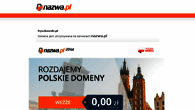 What Fryszkowski.pl website looked like in 2017 (7 years ago)