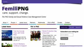 What Femilipng.org website looked like in 2017 (6 years ago)