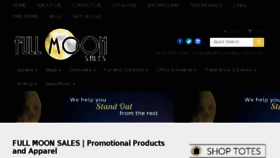 What Fullmoonsalesonline.com website looked like in 2017 (6 years ago)