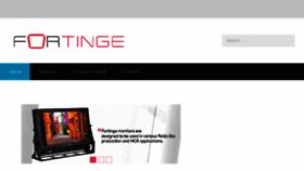 What Fortinge.com website looked like in 2017 (6 years ago)