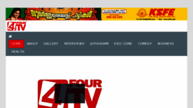What Fourtv.in website looked like in 2017 (6 years ago)