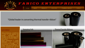 What Fabicofoils.com website looked like in 2017 (6 years ago)