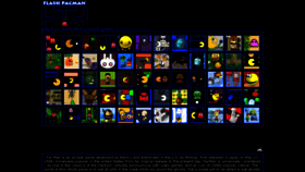 What Flashpacman.info website looked like in 2017 (6 years ago)