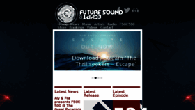 What Futuresoundofegypt.com website looked like in 2017 (6 years ago)