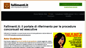 What Fallimenti.it website looked like in 2017 (6 years ago)