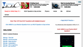 What Freemcatprep.com website looked like in 2017 (6 years ago)