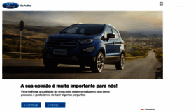 What Ford.com.br website looked like in 2017 (6 years ago)