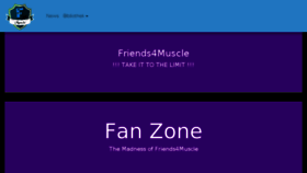 What Friends4muscle.de website looked like in 2017 (6 years ago)