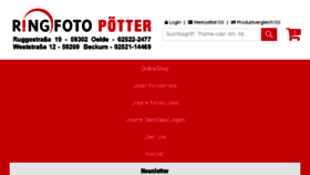 What Foto-poetter.de website looked like in 2017 (6 years ago)