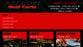 What Fatboyscarts.com website looked like in 2017 (6 years ago)