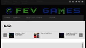 What Fevgames.net website looked like in 2017 (6 years ago)