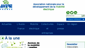 What France-mobilite-electrique.fr website looked like in 2017 (6 years ago)