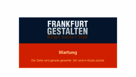 What Frankfurt-gestalten.de website looked like in 2017 (6 years ago)
