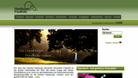 What Friedhof-hamburg.de website looked like in 2017 (6 years ago)