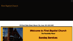 What Firstbaptistmc.com website looked like in 2017 (6 years ago)