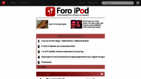 What Foroipod.com website looked like in 2017 (6 years ago)