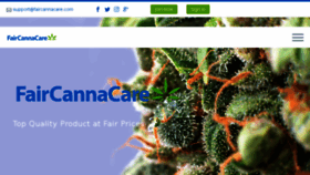 What Faircannacare.com website looked like in 2017 (6 years ago)