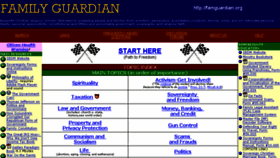 What Famguardian.org website looked like in 2017 (6 years ago)