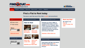 What Findaflat.com website looked like in 2017 (6 years ago)