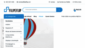 What Filipeflop.com website looked like in 2017 (6 years ago)