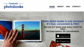 What Freephotobooksapp.com website looked like in 2018 (6 years ago)