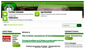 What Fertilizer-assoc.ie website looked like in 2018 (6 years ago)