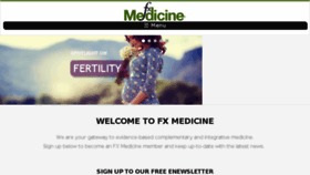 What Fxmedicine.com.au website looked like in 2018 (6 years ago)