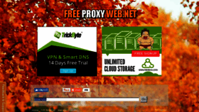 What Freeproxyweb.net website looked like in 2018 (6 years ago)