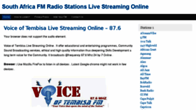 What Fmradiobuffer.com website looked like in 2018 (6 years ago)