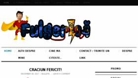 What Fulgerica.com website looked like in 2018 (6 years ago)