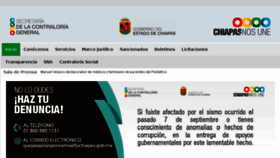What Fpchiapas.gob.mx website looked like in 2018 (6 years ago)