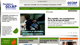 What Fondation-ocirp.fr website looked like in 2018 (6 years ago)