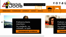 What Fahrschule-joos.de website looked like in 2018 (6 years ago)