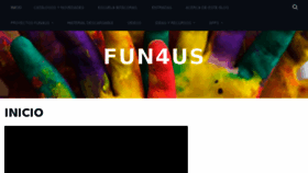 What Fun4us.org website looked like in 2018 (6 years ago)