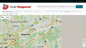 What Finde-wuppertal.de website looked like in 2018 (6 years ago)