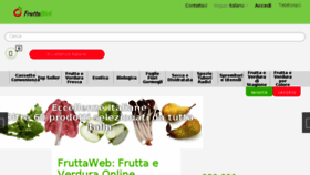 What Fruttaweb.com website looked like in 2018 (6 years ago)