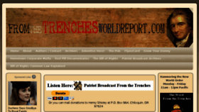 What Fromthetrenchesworldreport.com website looked like in 2018 (6 years ago)
