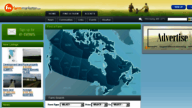 What Farmmarketer.com website looked like in 2018 (7 years ago)