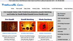 What Freekundli.com website looked like in 2018 (6 years ago)
