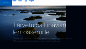 What Finavia.fi website looked like in 2018 (6 years ago)