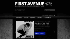 What First-avenue.com website looked like in 2018 (6 years ago)