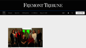 What Fremonttribune.com website looked like in 2018 (6 years ago)