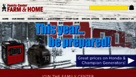 What Familycenter.us website looked like in 2018 (6 years ago)