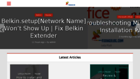 What Fixingblog.com website looked like in 2018 (6 years ago)