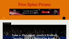 What Freespins.promo website looked like in 2018 (6 years ago)