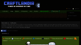 What Forum.craftlandia.com.br website looked like in 2018 (7 years ago)