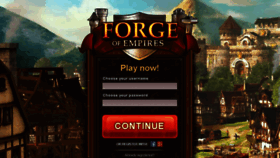 What Forgeofempires.com website looked like in 2018 (6 years ago)